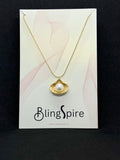 Pearl Within a Shell Necklace