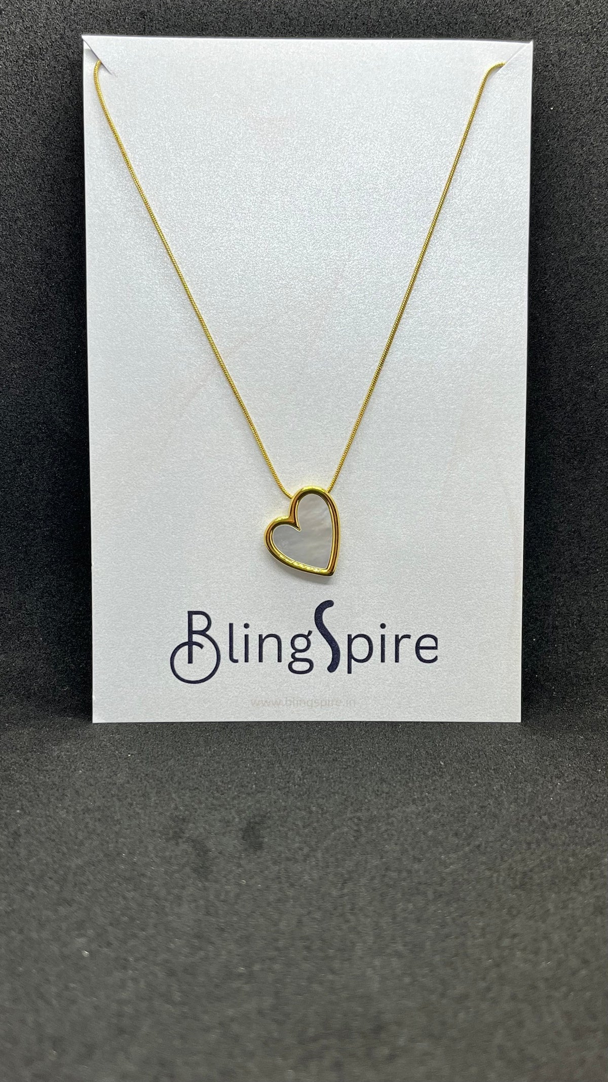 'Love at First Sight' Heart Pendant Necklace