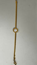 Timeless Elegance: Gold-Tone Chain Bracelet