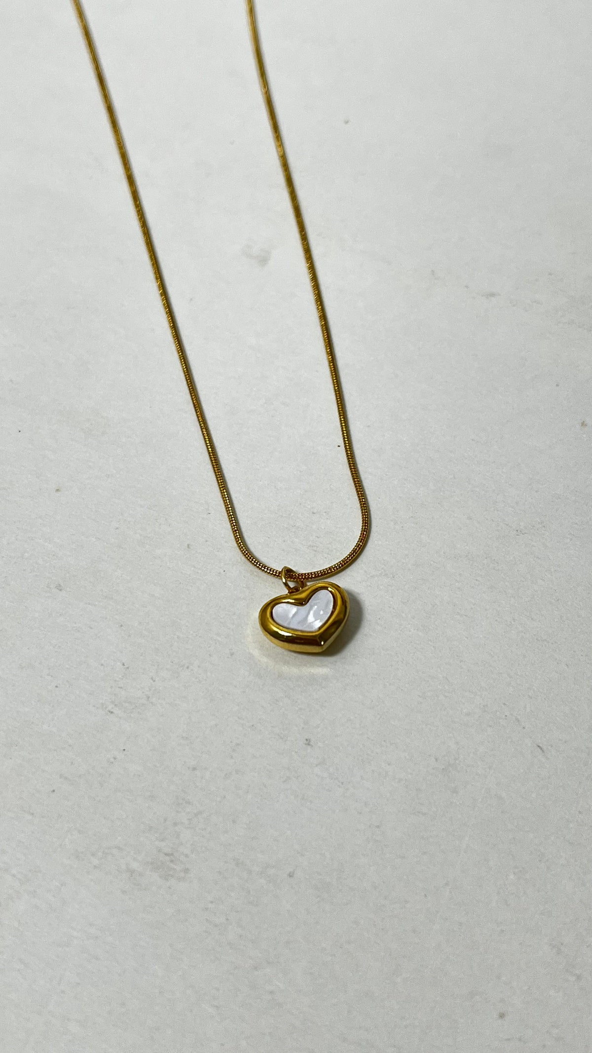 Playful Heart: Gold-Tone Chain Bracelet