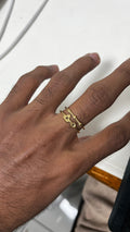 Double the Charm: Key-Shaped Ring Set