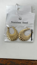Radiance Hoops: A Sun-Kissed Glow