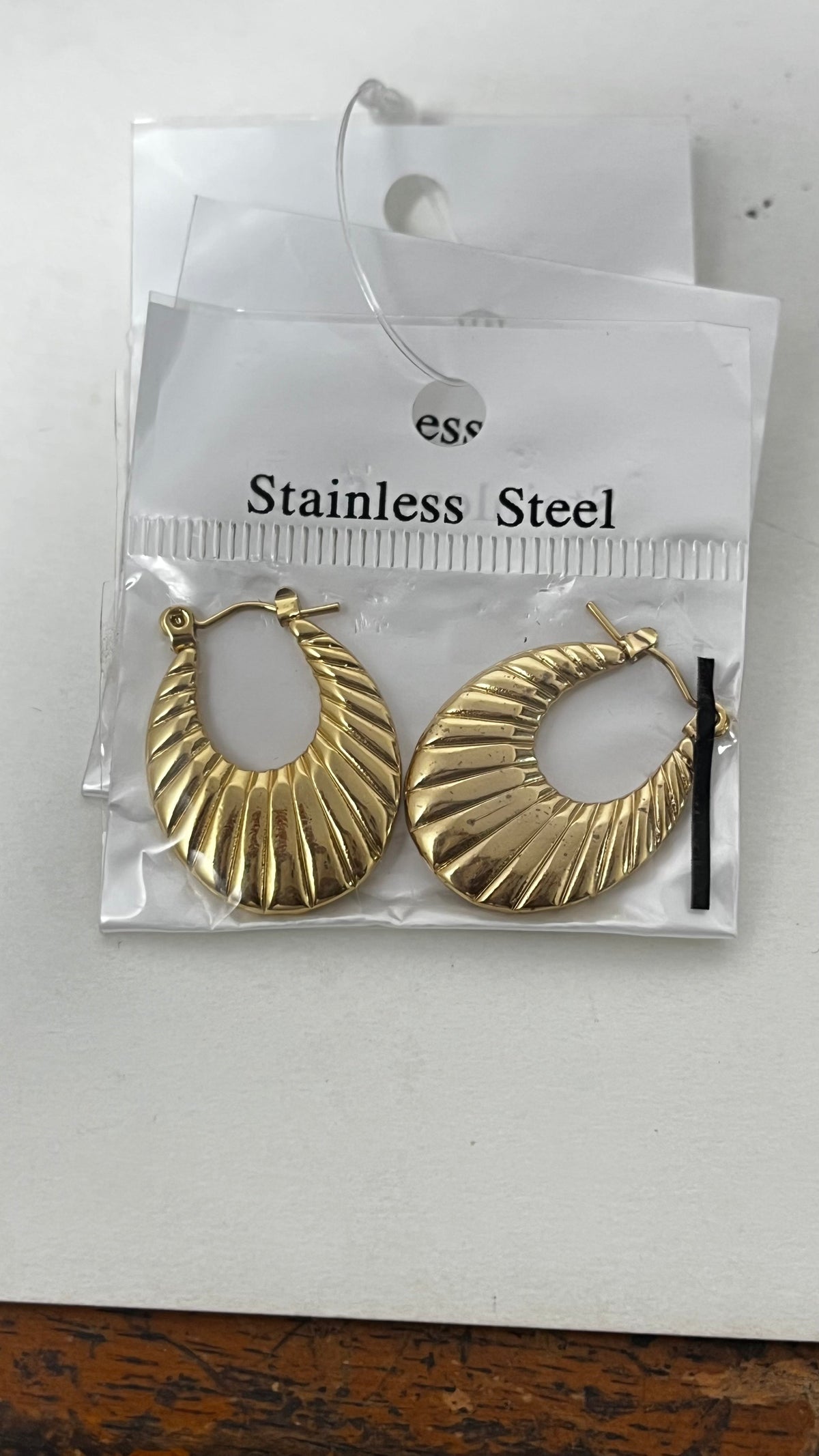 Radiance Hoops: A Sun-Kissed Glow