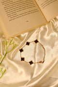 Black Clover bracelet 5 leaf clover